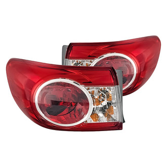 Replacement - Driver and Passenger Side Outer Tail Light Set (CAPA Certified)