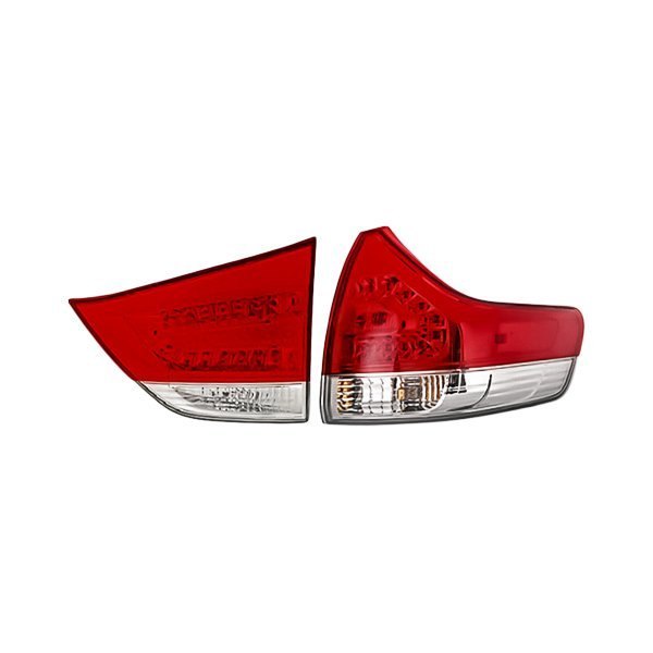 Replacement - Passenger Side Inner and Outer Tail Light Set, Toyota Sienna