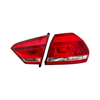 Replacement - Passenger Side Driver and Passenger Side Inner and Outer Tail Light Set (Standard Line)