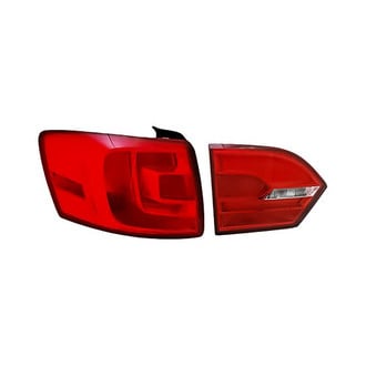 Replacement - Driver Side Driver and Passenger Side Inner and Outer Tail Light Set (Standard Line)
