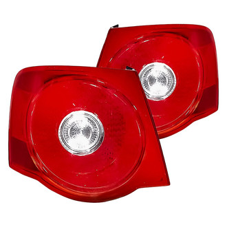 Replacement - Driver and Passenger Side Outer Tail Light Set (CAPA Certified)