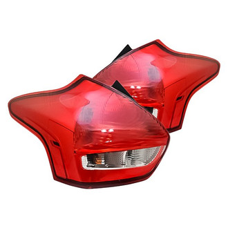 Replacement - Driver and Passenger Side Tail Light Set (CAPA Certified)