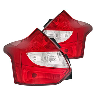 Replacement - Driver and Passenger Side Tail Light Set (Standard Line)