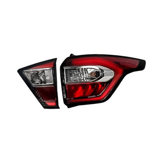 Replacement - Passenger Side Driver and Passenger Side Inner and Outer Tail Light Set (CAPA Certified)