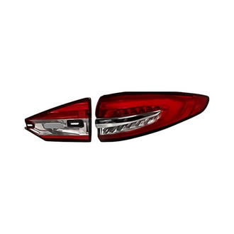 Replacement - Passenger Side Driver and Passenger Side Inner and Outer Tail Light Set (CAPA Certified)