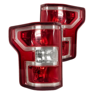 Replacement - Driver and Passenger Side Tail Light Set (CAPA Certified)