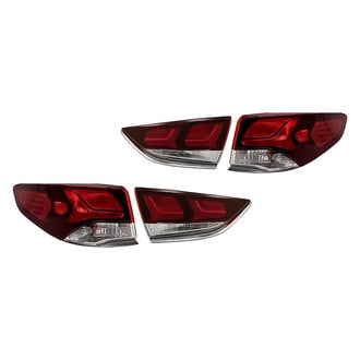 Replacement - Driver and Passenger Side Inner and Outer Tail Light Set (Standard Line)
