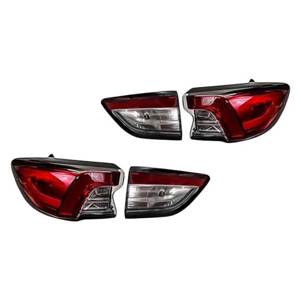 Replacement - Inner and Outer Tail Light Set, Ford Escape