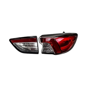 Replacement - Passenger Side Driver and Passenger Side Inner and Outer Tail Light Set (CAPA Certified)