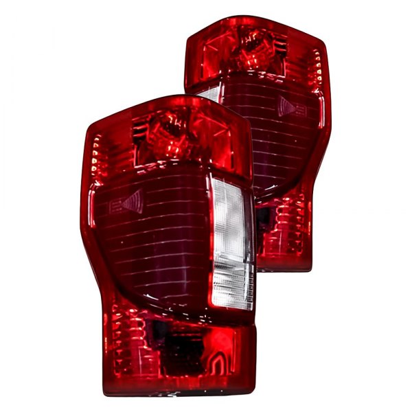 Replacement - Tail Light Lens and Housing Set, Ford F-350