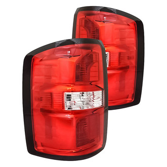 Replacement - Driver and Passenger Side Tail Light Set (CAPA Certified)