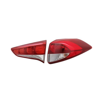 Replacement - Passenger Side Driver and Passenger Side Inner and Outer Tail Light Set (Standard Line)