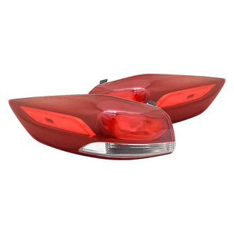 Replacement - Driver and Passenger Side Outer Tail Light Set (CAPA Certified)