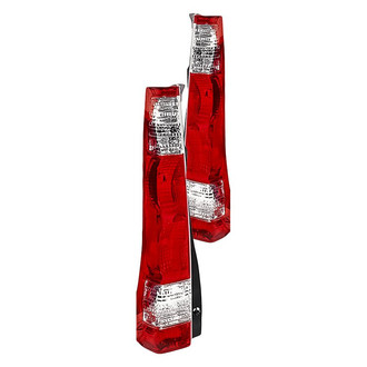 Replacement - Driver and Passenger Side Tail Light Lens and Housing Set (Standard Line)