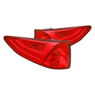 Replacement - Driver and Passenger Side Outer Tail Light Set (CAPA Certified)