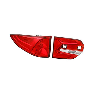 Replacement - Driver Side Driver and Passenger Side Inner and Outer Tail Light Set (CAPA Certified)
