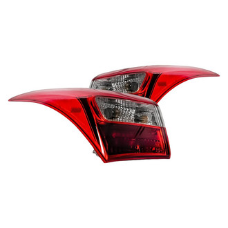 Replacement - Driver and Passenger Side Outer Tail Light Set (Standard Line)