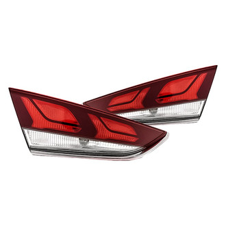 Replacement - Driver and Passenger Side Inner Tail Light Set (CAPA Certified)