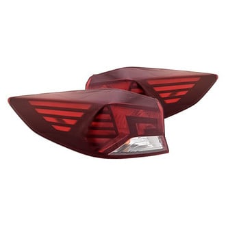 Replacement - Driver and Passenger Side Outer Tail Light Set (Standard Line)