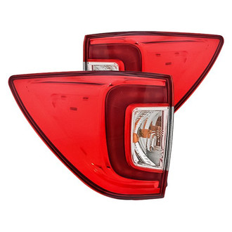 Replacement - Driver and Passenger Side Tail Light Set (CAPA Certified)