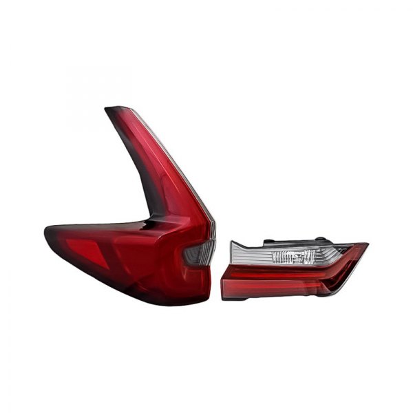 Replacement - Driver Side Inner and Outer Tail Light Set, Honda CR-V