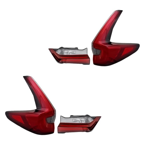 Replacement - Inner and Outer Tail Light Set, Honda CR-V