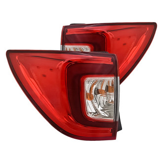 Replacement - Driver and Passenger Side Outer Tail Light Set (CAPA Certified)