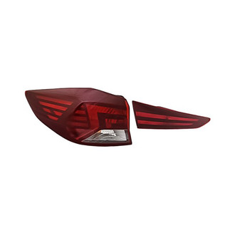 Replacement - Driver Side Driver and Passenger Side Inner and Outer Tail Light Set (Standard Line)