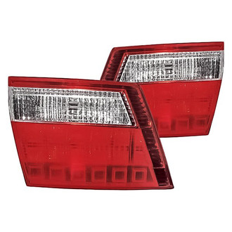 Replacement - Driver and Passenger Side Inner Tail Light Lens and Housing Set (CAPA Certified)
