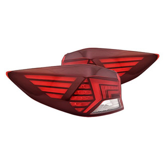Replacement - Driver and Passenger Side Outer Tail Light Set (Standard Line)