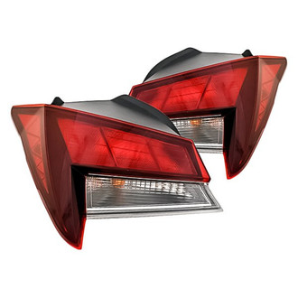 Replacement - Driver and Passenger Side Outer Tail Light Set (CAPA Certified)
