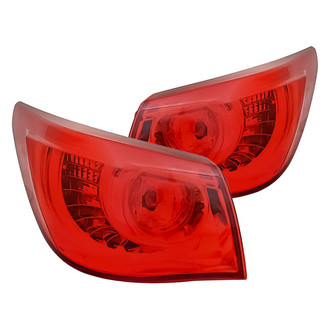 Replacement - Driver and Passenger Side Outer Tail Light Set (CAPA Certified)
