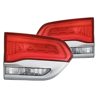 Replacement - Driver and Passenger Side Inner Tail Light Set (CAPA Certified)