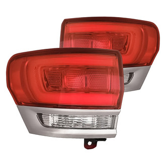 Replacement - Driver and Passenger Side Outer Tail Light Set (Standard Line)