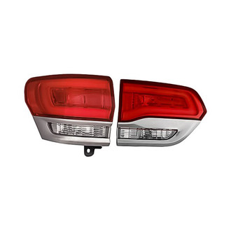 Replacement - Driver Side Driver and Passenger Side Inner and Outer Tail Light Set (Standard Line)