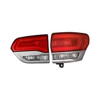 Replacement - Passenger Side Driver and Passenger Side Inner and Outer Tail Light Set (Standard Line)