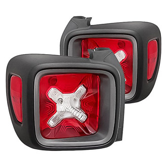 Replacement - Driver and Passenger Side Tail Light Set (Standard Line)