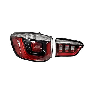 Replacement - Driver Side Driver and Passenger Side Inner and Outer Tail Light Set (CAPA Certified)