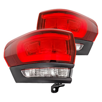 Replacement - Driver and Passenger Side Outer Tail Light Set (Standard Line)