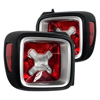 Replacement - Driver and Passenger Side Tail Light Set (CAPA Certified)