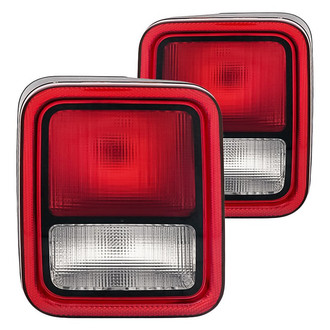 Replacement - Driver and Passenger Side Tail Light Set (CAPA Certified)