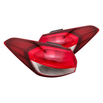 Replacement - Driver and Passenger Side Outer Tail Light Set (CAPA Certified)