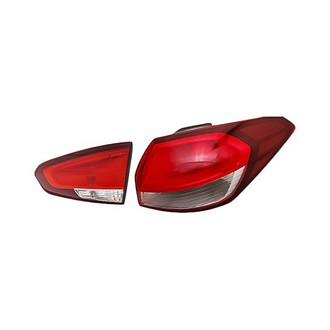 Replacement - Passenger Side Driver and Passenger Side Inner and Outer Tail Light Set (Standard Line)