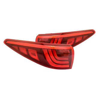 Replacement - Driver and Passenger Side Outer Tail Light Set (Standard Line)