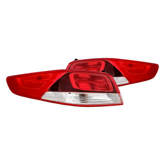 Replacement - Driver and Passenger Side Outer Tail Light Set (Standard Line)