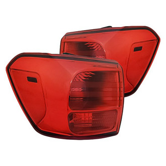 Replacement - Driver and Passenger Side Outer Tail Light Set (CAPA Certified)