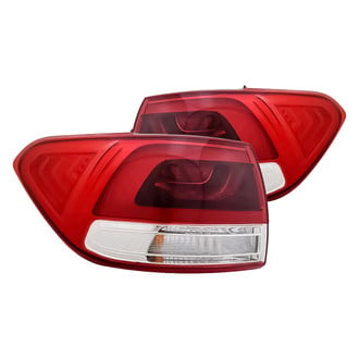 Replacement - Driver and Passenger Side Outer Tail Light Set (CAPA Certified)