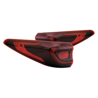 Replacement - Driver and Passenger Side Outer Tail Lights (CAPA Certified)