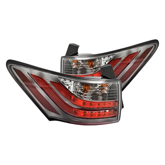 Replacement - Driver and Passenger Side Outer Tail Light Lens and Housing Set (CAPA Certified)