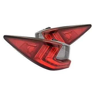 Replacement - Driver and Passenger Side Outer Tail Light Set (Standard Line)